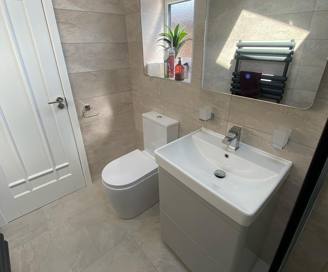 Bathroom installation in Lancashire